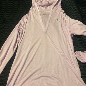 Under Armour long sleeve with hood top